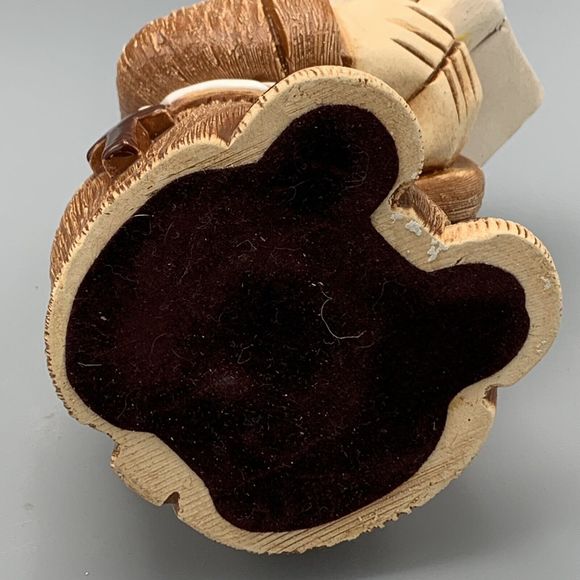 Uruguay Studio Pottery Large Priest Monk Holding Book Bible Religious Signed - Picture 11 of 11